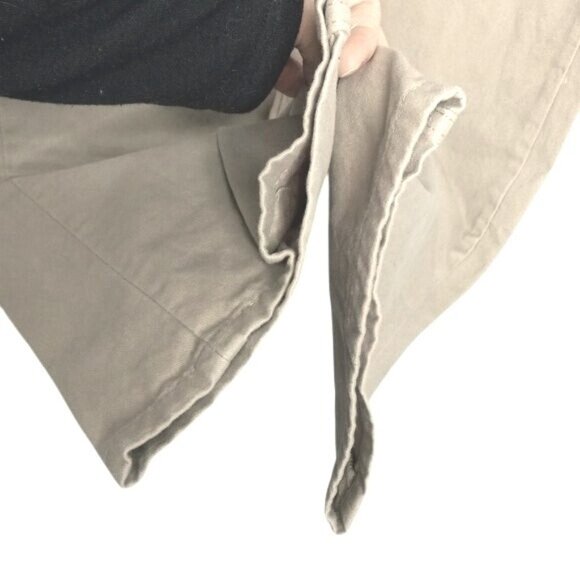 Chaps 36x34 Twill Pants Mens Hudson Tan 5 Pocket 100% Cotton Sri Lanka - Picture 4 of 15